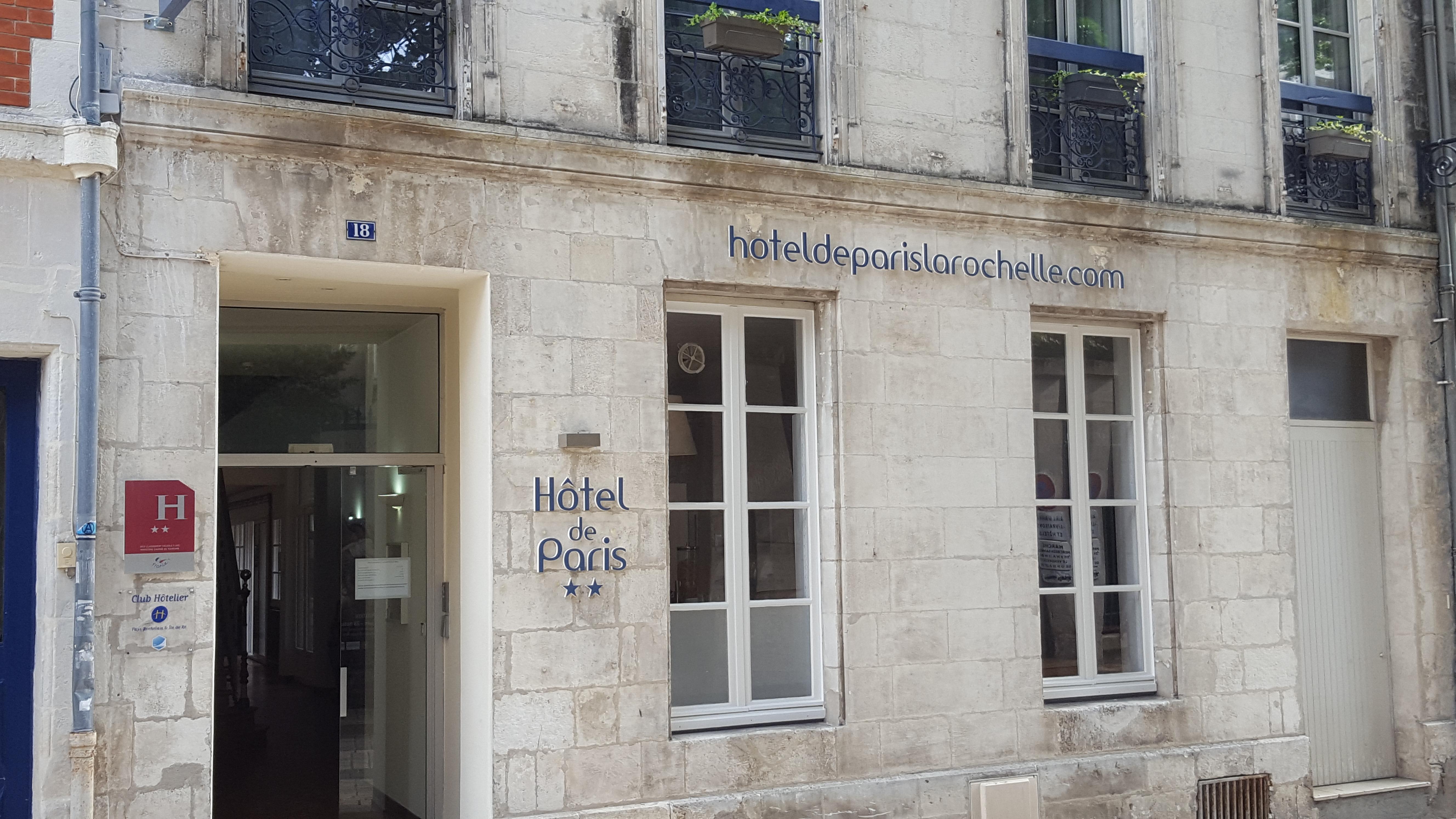 Hotel De Paris Ла-Рошель Екстер'єр фото